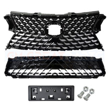 Gloss Black Front Upper Grille for 2016-2019 Lexus RX350 RX450H RX350L