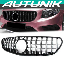 Front Bumper Grill For Mercedes W217 C217 S500 S550 2015-2017