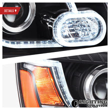 Pair LED Headlights Clear Lens For 2001-2007 Toyota Highlander