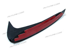 Glossy Black Rear Canards Side Air Vent Trims for Mercedes W205 Coupe C205 C300 C43 AMG 2015-2023