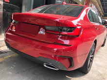 Rear Bumper Air Vents Side Trim for BMW 3 Series G20 330i m340i 2019-2022