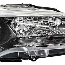 Black Halogen Headlight Set For Toyota Camry LE SE XLE XSE 2015-2017