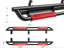 6'' Running Boards for 2022 2023 2024 2025 Toyota Tundra Double Cab 6" Bars Side Step