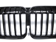 Front Kidney Grille Gloss Black Fit BMW 7-Series G11 G12 2020–2022