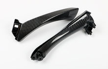 6pcs Carbon Fiber Style Interior Door Handle Pull Panel Trim For BMW E90 E91 3 Series 328i 335i 2006-2011