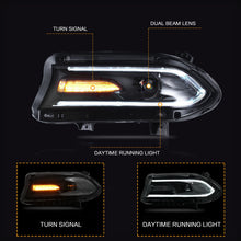 LED Projector Headlights For 2015-2023 Dodge Charger Halogen LED DRL Front Lamp