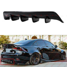 Shark Fin Rear Bumper Diffuser For 2017-2020 Lexus IS300 IS350 F Sport