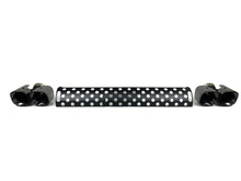 3PC Set for 2020+ Land Rover Defender 110 130 90 2L 3L Black Exhaust Tips + Lower Mesh