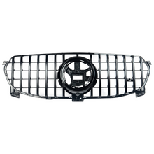 All Black Front GT Grille For Mercedes Benz X167 GLS450 GLS580 2020-2023