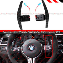For BMW F30 F32 F87 F80 F82 V2 Carbon Fiber Replacement Magnetic Paddle Shifter