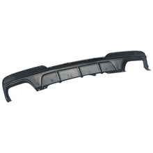Gloss Black Rear Bumper Diffuser Splitter For BMW F10 5 Series 530i 550i 2011-2016