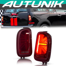 Red Lens LED Tail Lights For 2007-2013 MINI Cooper Clubman R55 Rear Lamps