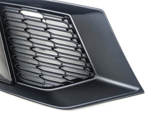 Front Bumper Fog Light Grille Cover Black For AUDI A7 C8 Sportback 2019-2024
