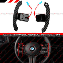 For BMW G20 G22 G87 G80 G82 F95 Carbon Fiber Replacement Magnetic Paddle Shifter