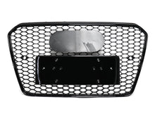 RS5 Style For 2013-2016 AUDI A5 S5 Front bumper black mesh Grill grille