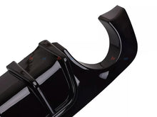 Gloss Black Rear Diffuser w/ LED Brake Light for Infiniti Q50 2018 2019 2020 2021 2022 2023 2024