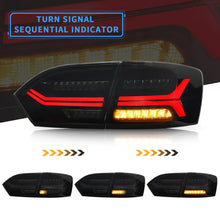 Smoked LED Tail Lights For 2011-2014 Volkswagen Jetta MK6 W/Sequential
