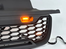 Black Front Bumper Upper Grille w/ LED Lights Fits For 2001-2004 Ford Escape / Kuga
