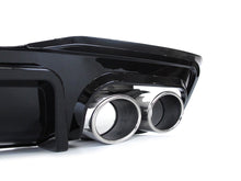 Rear Diffuser w/ Silver Exhaust Tips For AUDI A7 C8 S-line S7 2019-2023 di155