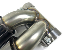 Black Triple Exhaust Tip For Porsche 718 Cayman Boxster Base/T/S/GTS 2.0/2.5L 2017-2025