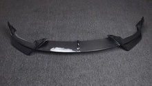 Carbon Style Front Bumper Lip Spoiler Splitter For Tesla Model Y 2020-2024