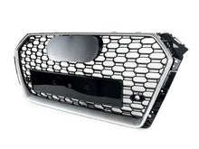Chrome Honeycomb Front Grille for Audi A4 B9 S4 2017-2019 fg315