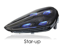 Pair LED Headlights Front Lamps For Porsche Cayenne 958 2015-2018