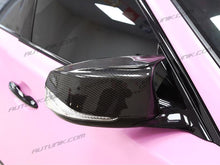 Real Carbon Fiber Mirror Cover Caps Replacement for Infiniti Q50 Q60 2014-2024