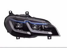 LED Headlight DRL Turn Signal Lamp Assembly For 2007-2013 BMW X5 E70 HID/Xenon w/o AFS