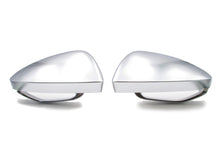 Chrome Side Mirror Cover Caps Replace for Audi A6 C8 S6 A7 4K S7 2019-2023 With Lane Assist mc91