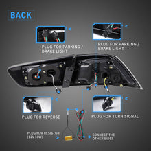 LED Smoked Tail Lights For Mitsubishi Lancer EVO 2008-2017