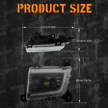 LED Fog Lights Lamps with DRL For 2019-2022 Chevy Silverado 1500 2500HD 3500HD