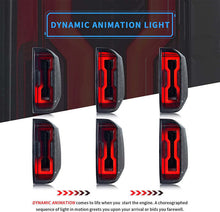 Smoked LED Tail Lights For TOYOTA Tundra 2014-2021 Rear Brake Lamps Animation