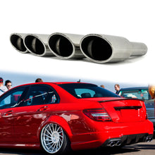 Chrome Exhaust Tips Tailpipe Replace for Mercedes W220 W221 W211 W212 W203 W204 W219 W218 SLK R171 SL R230