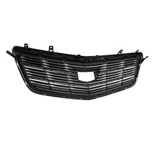For 2015-2019 Cadillac ATS Front Grille Upper Bumper Grill Gloss Black