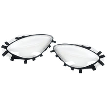 Pair Clear Headlight Lens Covers + Gaskets For Corvette C6 2005–2013 (Pop-Up Headlights)
