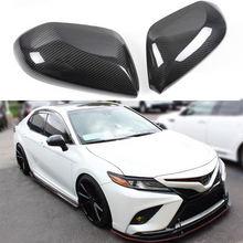 Replacement Carbon Fiber Mirror Cover Caps fit for Toyota Camry LE SE XLE XSE 2025+