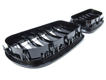 Gloss Black Front Kidney Grille For BMW 5-Series F10 F11 Sedan 2010-2016