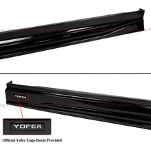 For 2023-2025 Honda Accord 11th Gen Gloss Black Add On Side Skirt Extension
