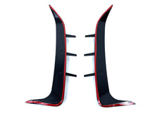 For 2019+ BMW X6 G06 M Sport Rear Bumper Side Air Vent Trim Cover Spoiler Black