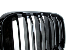 Gloss Black Front Kidney Grille for BMW X3 G01 X4 G02 LCI w/o Camera 2022-2024