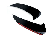 Gloss Black Rear Side Air Vent Canards for Mercedes W206 Sedan 2022-2024