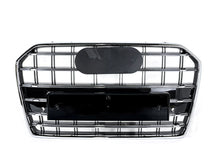 S6 Style Chrome Front Bumper Grille for Audi A6 C7 S6 2016–2018