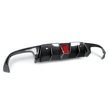 Carbon Style Rear Diffuser Exhaust Tailpipes For Mercedes Coupe C205 C43 C300 AMG 2015-2020