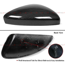 For 2023-2025 Honda Accord Real Carbon Fiber Side Mirror Cover Replacement W/O Light