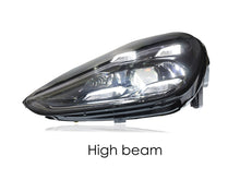 Pair LED Headlights Front Lamps For Porsche Cayenne 958 2015-2018