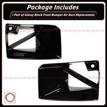 For 2023-2025 BMW G87 M2 MP Style Gloss Black Front Bumper Air Duct Vent Replacement