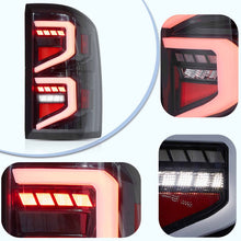 Clear LED Tail Lights For 2014-18 GMC-Sierra 1500 2500 3500 Rear Lamps With Startup Animation