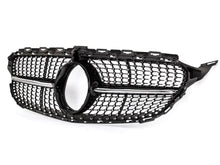 Diamond Front Bumper Grill For Mercedes W205 C205 C250 C300 C43 2015-2018