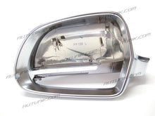 Chrome Mirror Cover Caps Replace For Aud A4 B8 S4 A5 8T S5 w/o Lane Assist 2009-2012cmc2